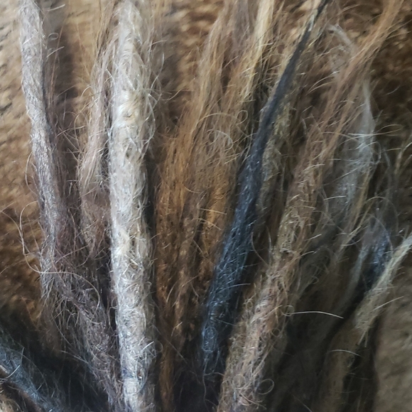 4-5" Human Hair Dread Extensions - Picture 3 of 3